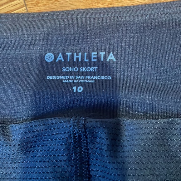 Athleta soho skort size 10 black - Picture 3 of 5
